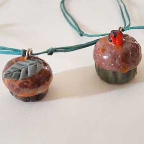 Photo of muffin necklaces